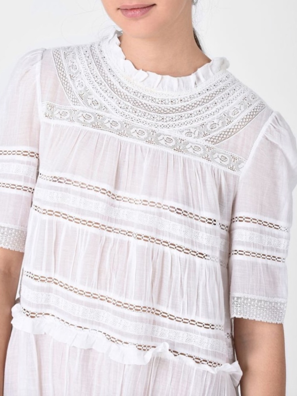 SOLD! - Isabel Marant Étoile “Vealy” White Cotton Maxi Dress FR size 42